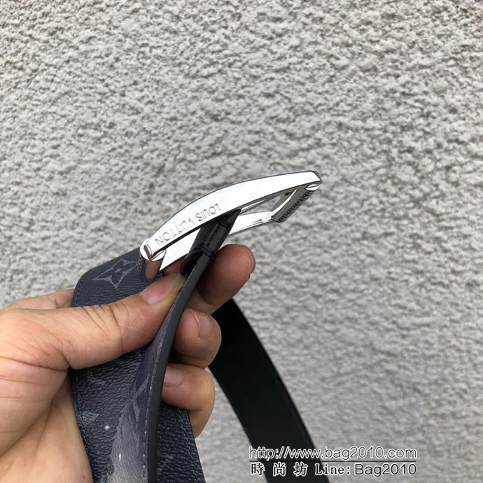 路易威登LV 星空雙面腰帶 官網限定款 M0132U 2019春夏季預展系列 小牛皮男士皮帶  xfp1363